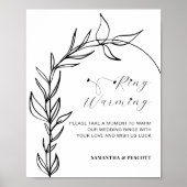 Minimale antitrommelaarsring poster (Voorkant)