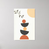 Minimale art canvas afdruk (Voorkant)