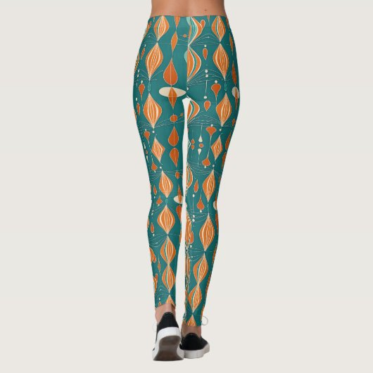 Minimale atoomdruppels ontwerp leggings (Achterkant)