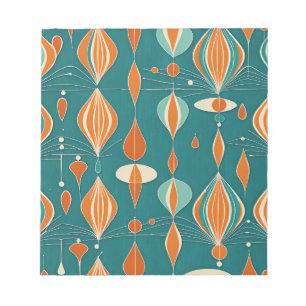 Minimale atoomdruppels ontwerp notitieblok