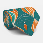 Minimale atoomdruppels ontwerp stropdas (Opgerold)