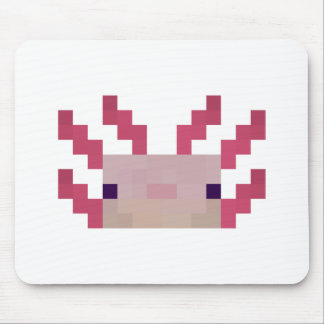 Minimale Axolotl Pixel Muismat