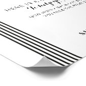 Minimale badbadkamer poster (Hoek)