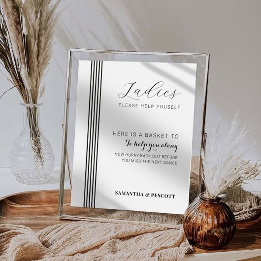 Minimale badbadkamer poster