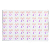 Minimale Badminton Rackets Shuttlecock Birdie Kussensloop (Achterkant)