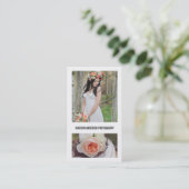 Minimale bandbreedte 2 | Visitekaartjes voor fotog (Staand voorkant)