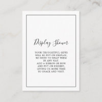 Minimale beeldschermschower