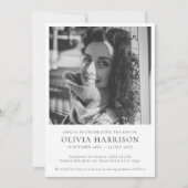 Minimale begrafenis | Moderne viering van het leve Kaart (Voorkant)