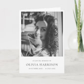 Minimale begrafenis | Volgorde van dienst Programma (Voorkant)