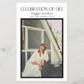 Minimale begrafenisviering van het LIFE-programmab Flyer (Voorkant)