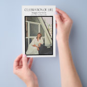 Minimale begrafenisviering van het LIFE-programmab Flyer (Hand)