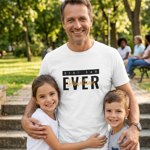 Minimale 'Beste Papa Ooit' Vaderdag T-Shirt