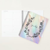 Minimale Bloem Bruiloftsplanner Planner (Display)