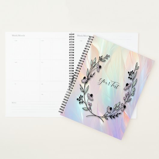 Minimale Bloem Bruiloftsplanner Planner (Display)