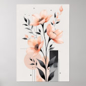 Minimale Bloom-geometrie Poster (Voorkant)