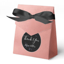 Minimale Blush en Black Custom Wedding