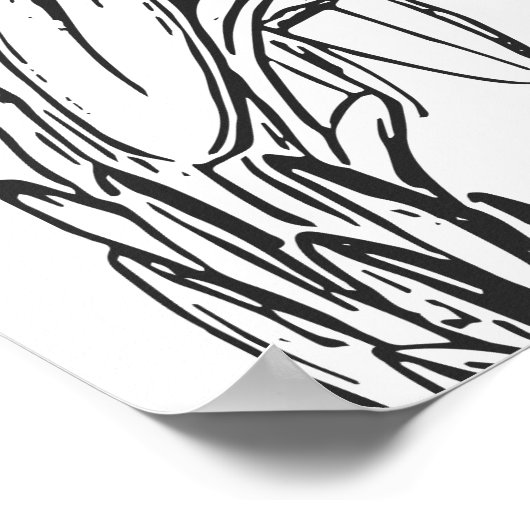 Minimale bodembekentenis voor het tekenen van een poster (Hoek)