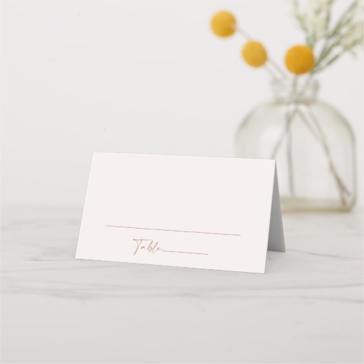 Minimale Boho, Modern, Terracotta, Vrijgezellenfee (Voorkant)