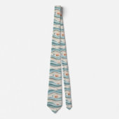 Minimale Boho Strand Patroon Stropdas (Voorkant)