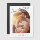 Minimale boog sparen de Datum Magnetische Kaart va (Voorkant / Achterkant)