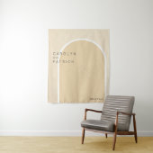 Minimale boog | Weddenschap Wandkleed (In situ)