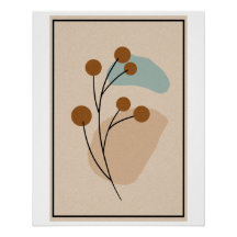 Minimale Botanische Abstracte Natuur Esthetiek
