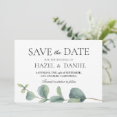 Minimale botanische bewaarder de Datum aankondigin Kaart (Staand voorkant)