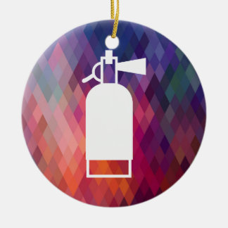 Minimale brandblusapparaten keramisch ornament