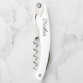 Minimale bridesmaïde cadeautjes kurkentrekker (Voorkant)