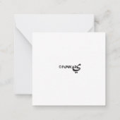 Minimale briefkaarten (Achterkant)