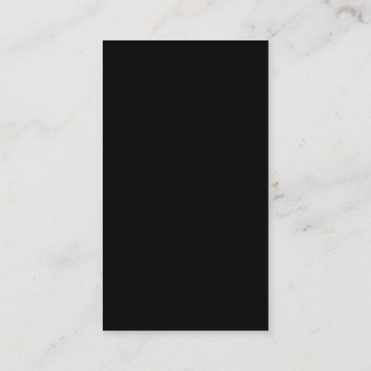 Minimale bruiloft Eenvoudige QR Black RSVP Informatiekaartje (Achterkant)