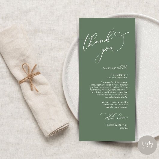 Minimale bruiloft Plaats instelling Hartelijk dank Programma