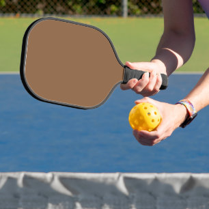 Minimale bruine gepersonaliseerde pickleball-paddl pickleball paddle