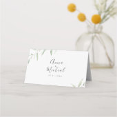 Minimale bruinrustige bruiloft (Achterkant)