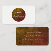 minimale chic texture visitekaartje (Voorkant / Achterkant)