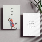 Minimale cijfers bruiloft opslaan Datum Save The Date