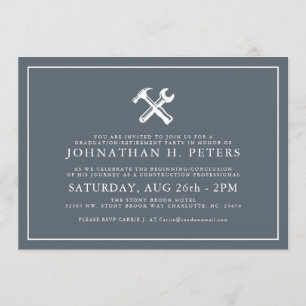 Minimale constructie Afstuderen Uitnodiging voor p