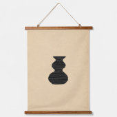 Minimale dampen hangend wandkleed (Voorkant)