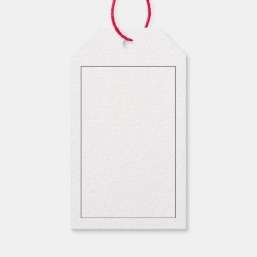 Minimale dank cadeaulabel (Achterkant)