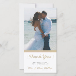 Minimale dank | WOORDEN Bedankkaart