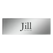 Minimale DJ Naambadge (Voorkant)