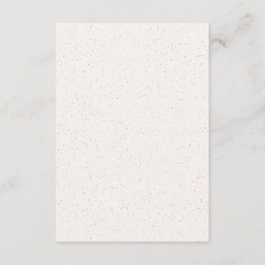 Minimale eenvoudige magenta en textuur de fijnere informatiekaartje (Achterkant)