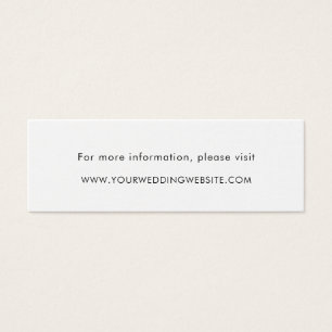 Minimale eenvoudige moderne internetkaarten mini visitekaartjes