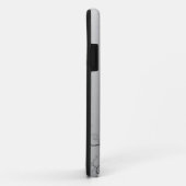 Minimale, eenvoudige zilvergrijze sjabloon - pas a Case-Mate iPhone case (Achterkant/rechts)