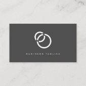 Minimale Elegant Moderne Simple Scan QR-code Visitekaartje (Achterkant)