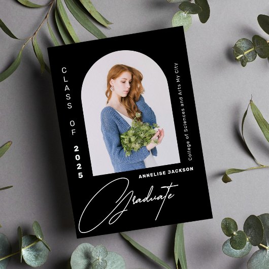 Minimale elegante klasse van het afstuderen van de