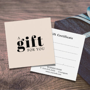 Minimale Elegante Lichte Pastel Vierkante Visitekaartjes