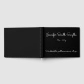 Minimale en minimale begrafenisgids gastenboek (Volledig)