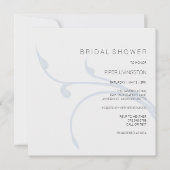 Minimale en moderne Bridal Shower-uitnodigingen Kaart (Voorkant)