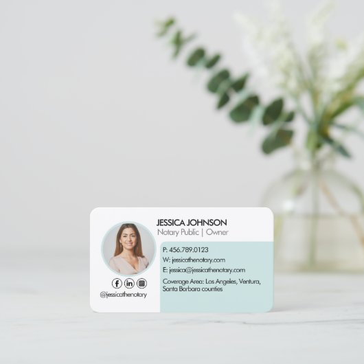 Minimale en moderne QR-code voor deegwaren Visitekaartje (Staand voorkant)